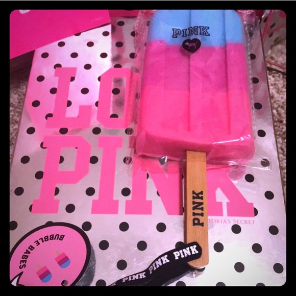 💕PINK VS Bubble Babes Bath Sponge Bundle NWT💕 - Picture 4 of 5